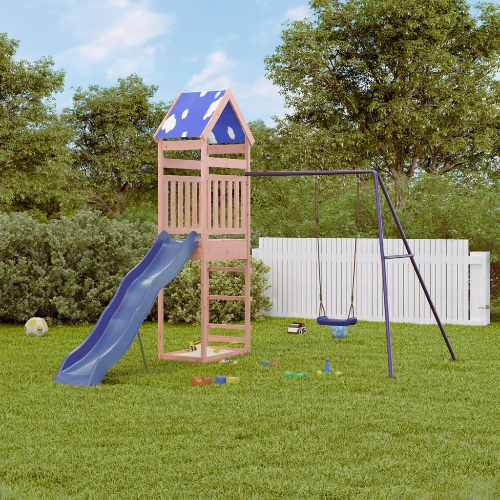 Outdoor Playset Solid Wood Pine