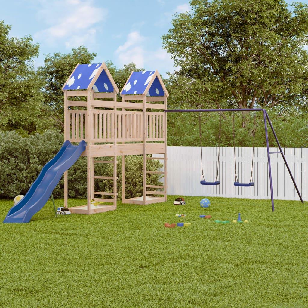 Outdoor Playset Solid Wood Douglas