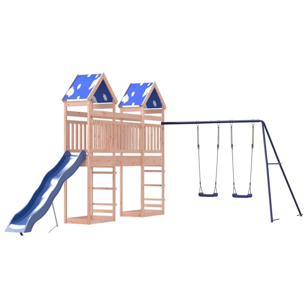 Outdoor Playset Solid Wood Douglas