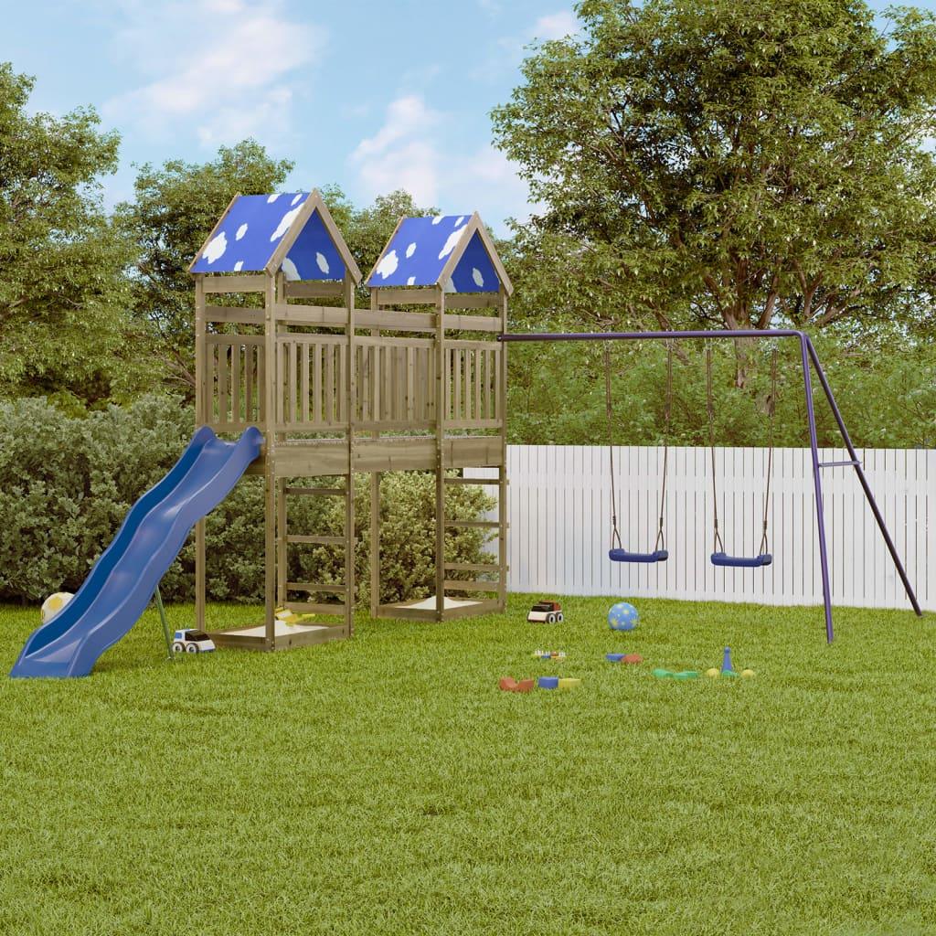 Outdoor Playset Solid Wood Douglas