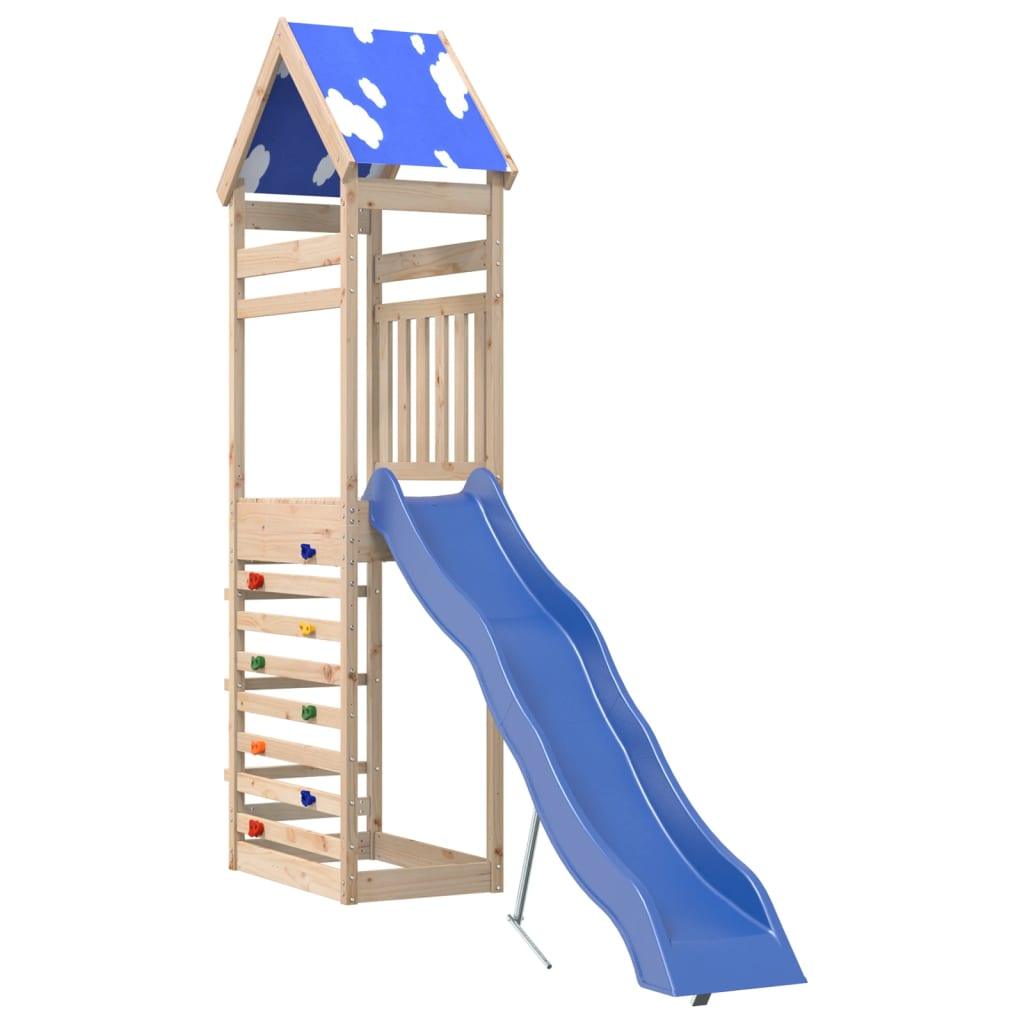 Outdoor Playset Solid Wood Pine