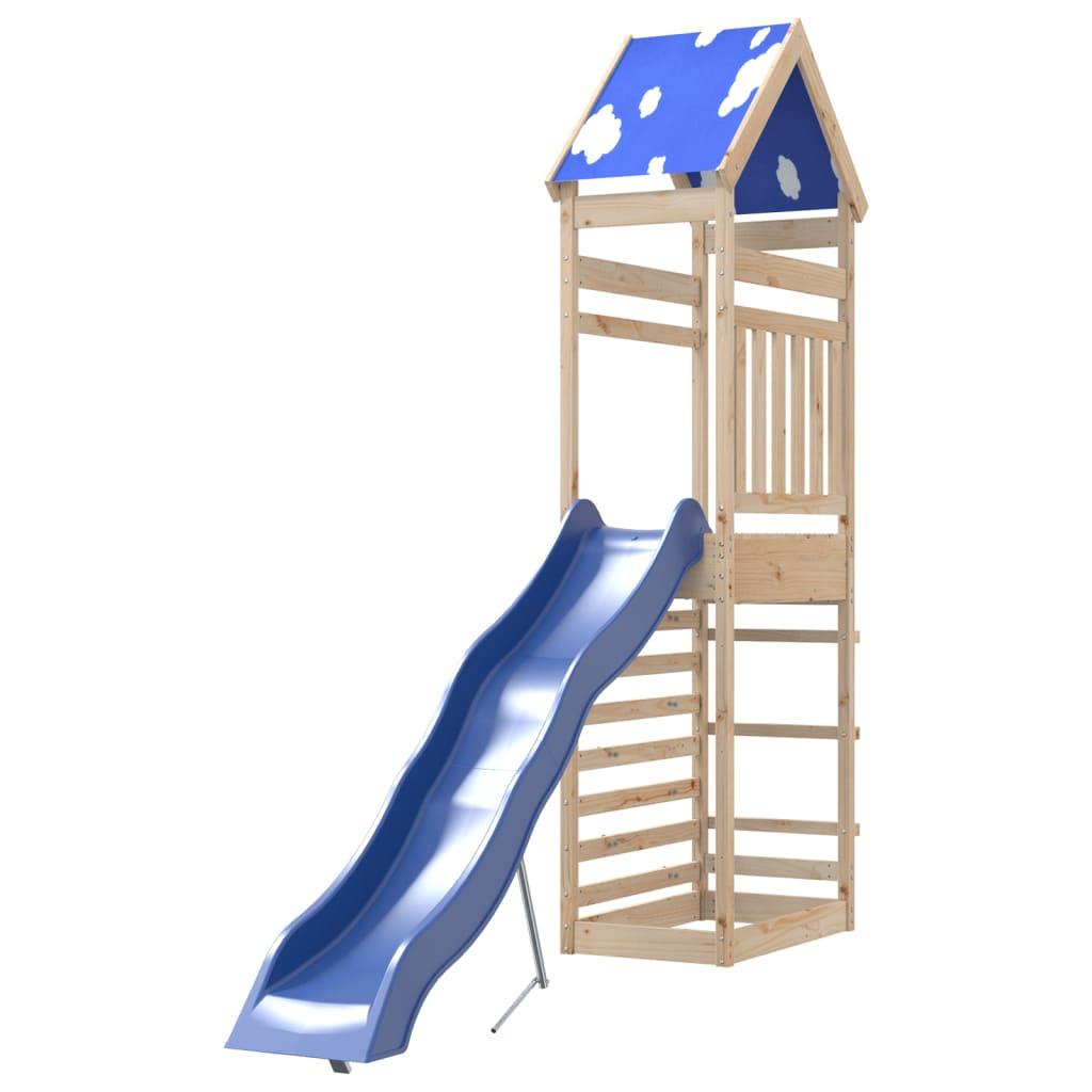 Outdoor Playset Solid Wood Pine