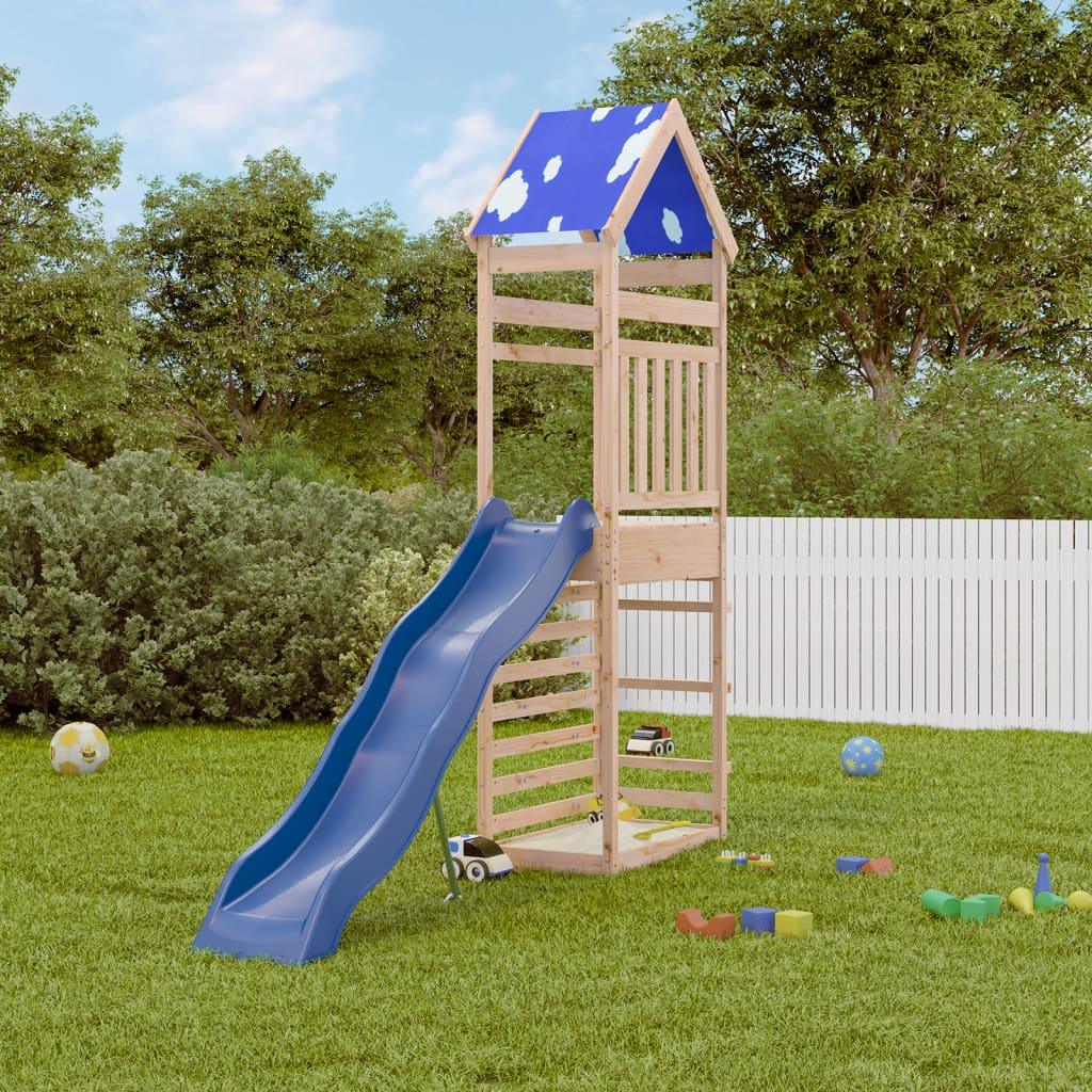 Outdoor Playset Solid Wood Pine