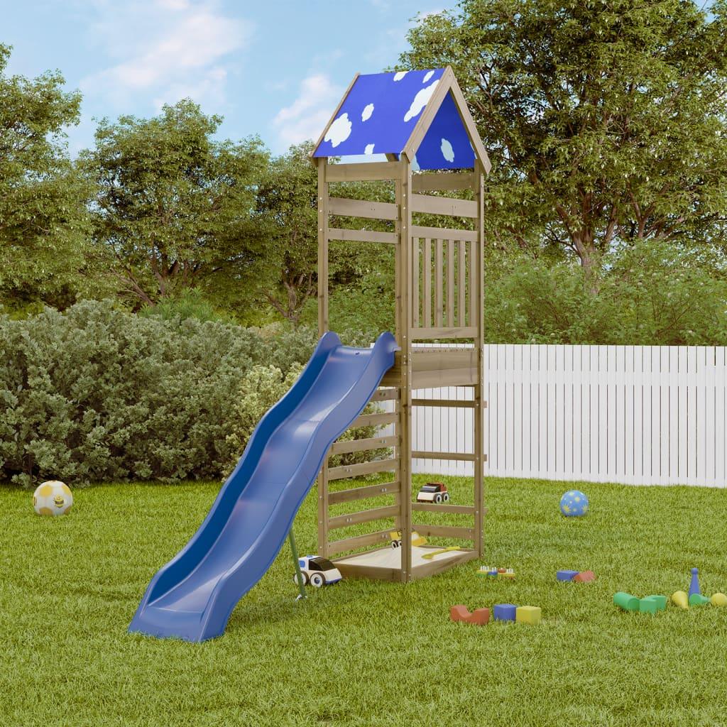 Outdoor Playset Solid Wood Pine