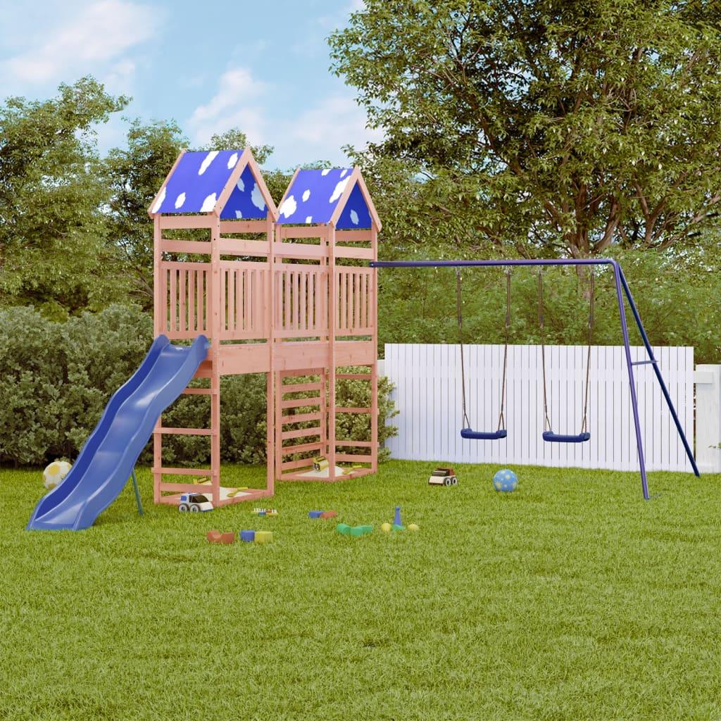 Outdoor Playset Solid Wood Pine