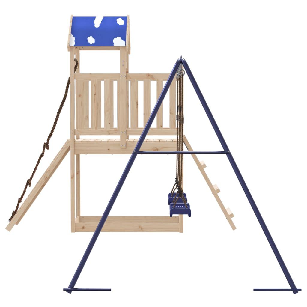 Outdoor Playset Solid Wood Pine