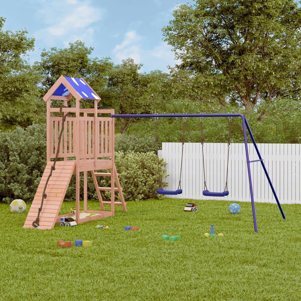 Outdoor Playset Solid Wood Pine