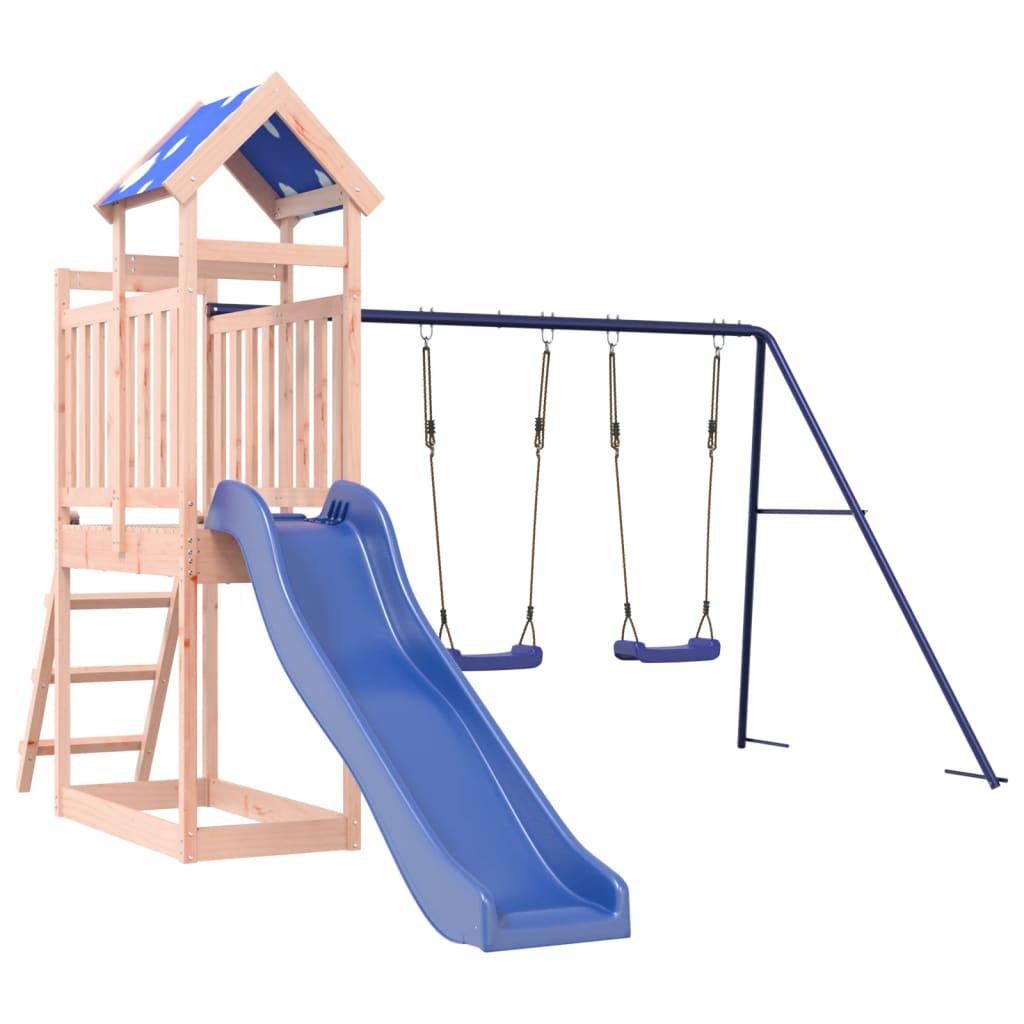 Outdoor Playset Solid Wood Douglas