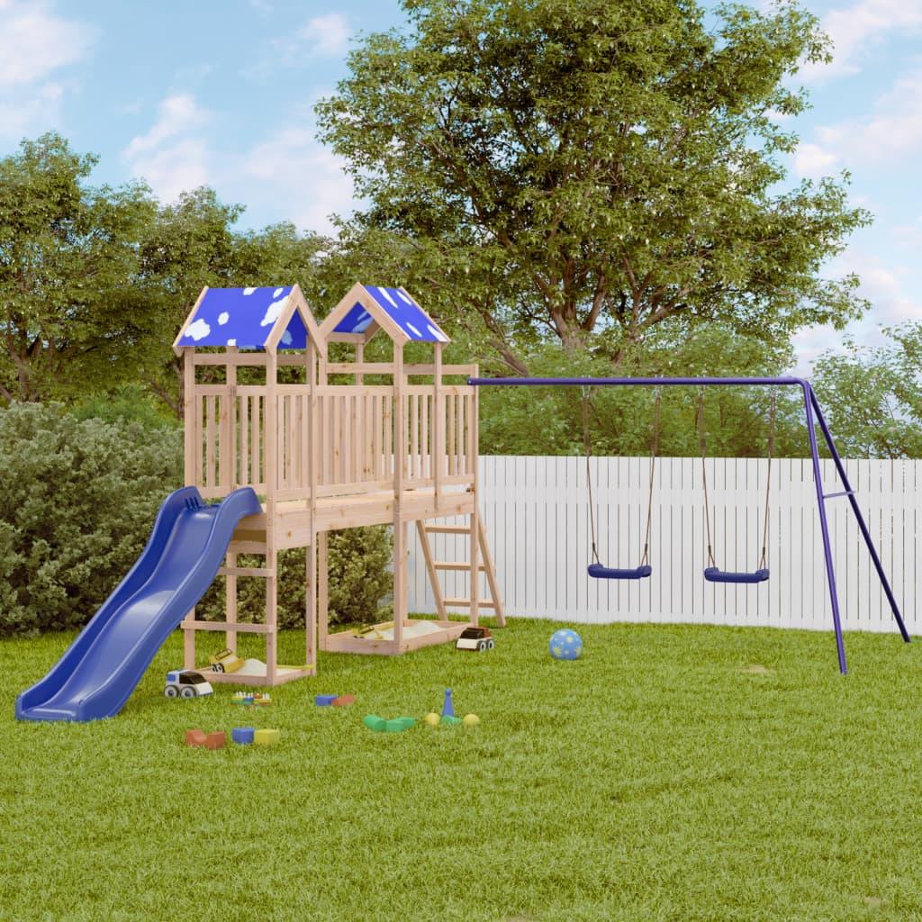 Outdoor Playset Solid Wood Douglas