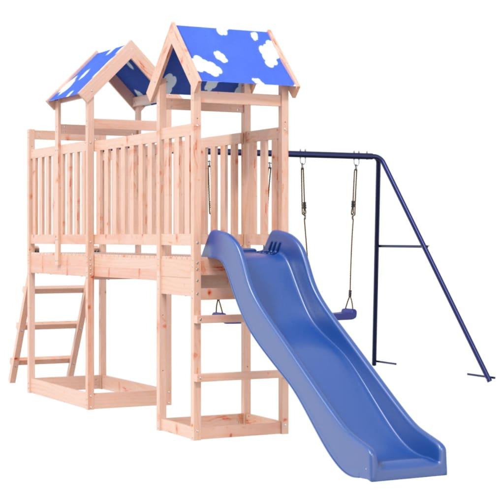 Outdoor Playset Solid Wood Douglas