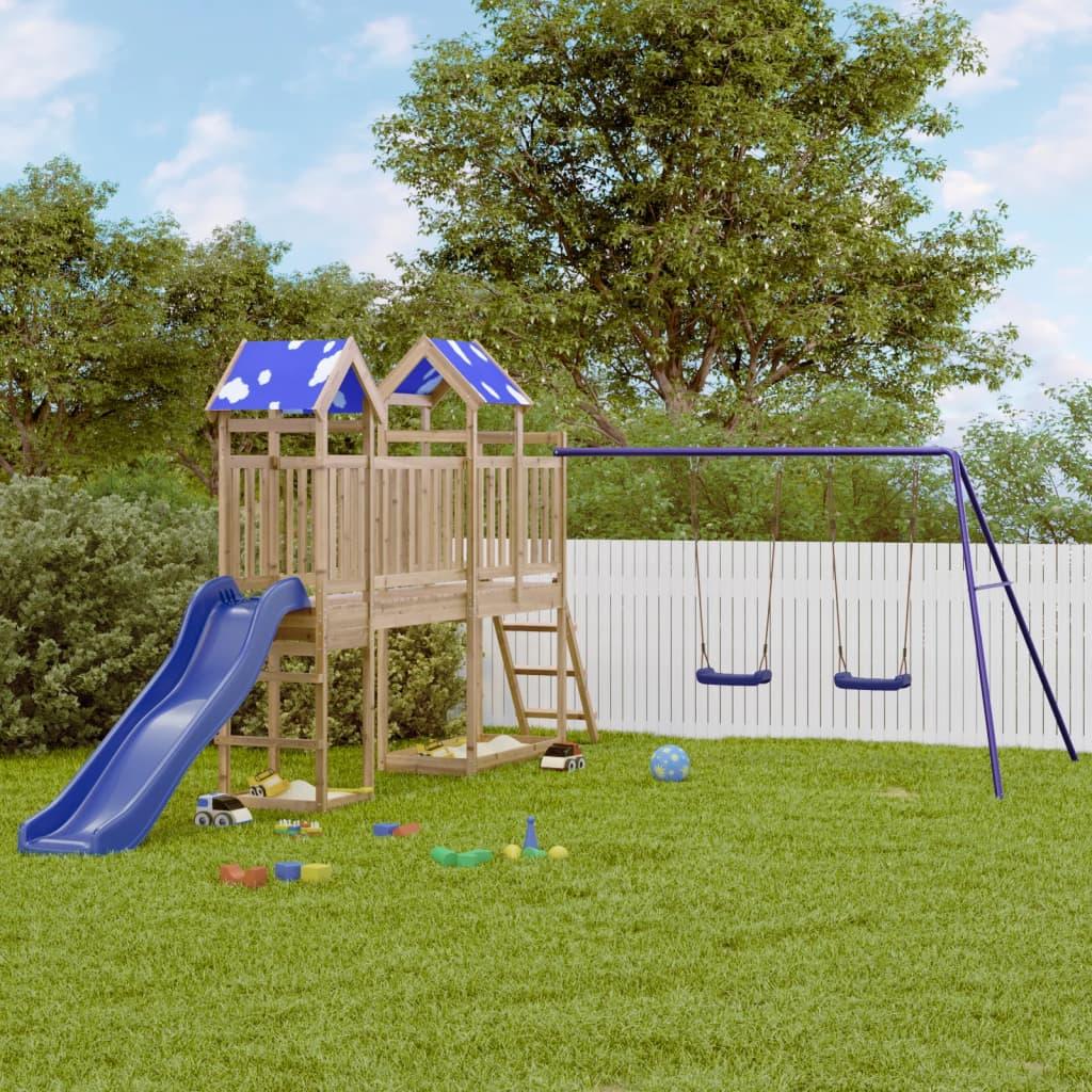 Outdoor Playset Solid Wood Douglas