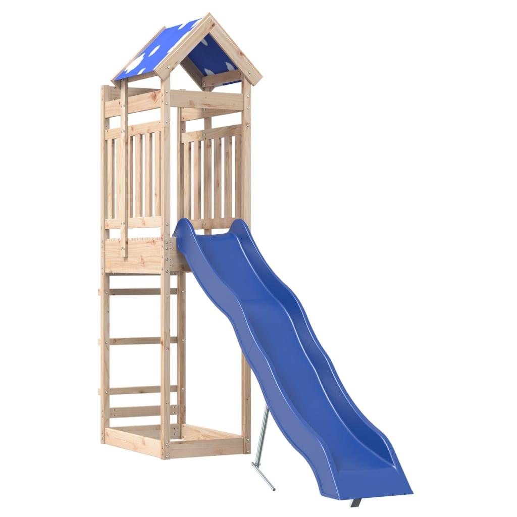 Outdoor Playset Solid Wood Pine