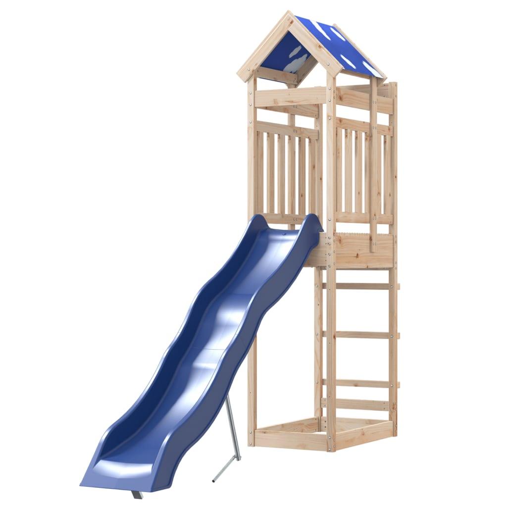 Outdoor Playset Solid Wood Pine