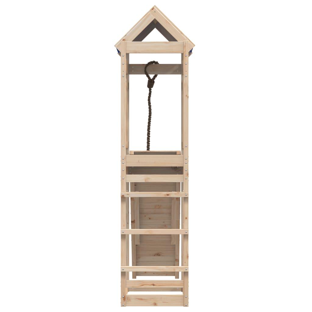 Outdoor Playset Solid Wood Pine