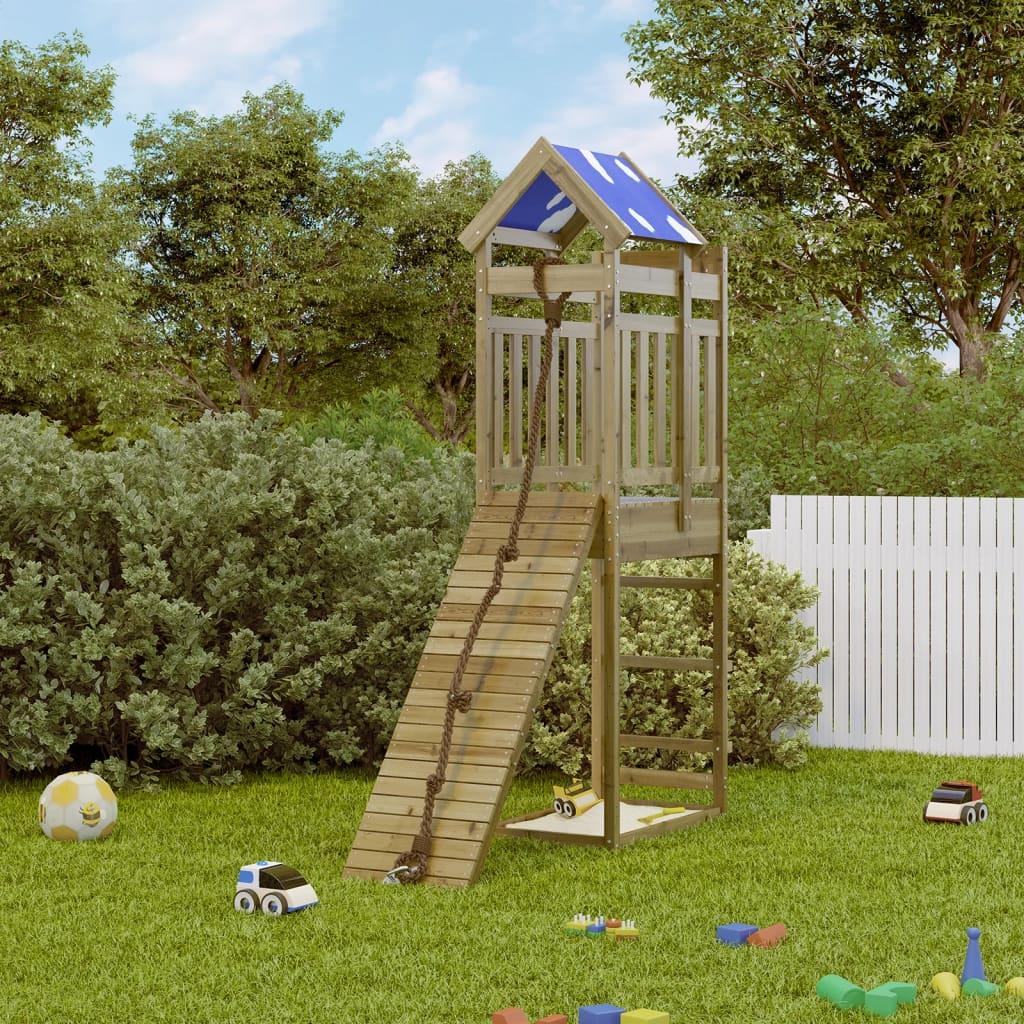 Outdoor Playset Solid Wood Pine