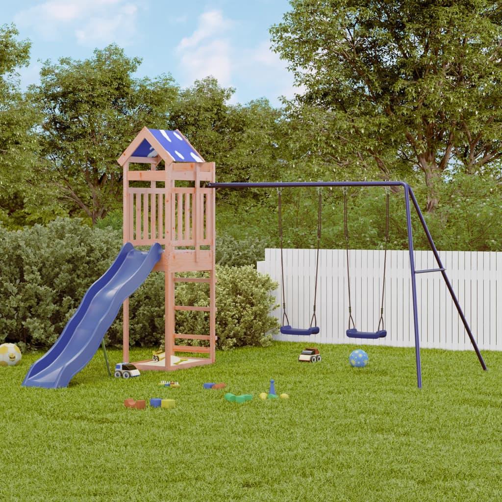 Outdoor Playset Solid Wood Pine