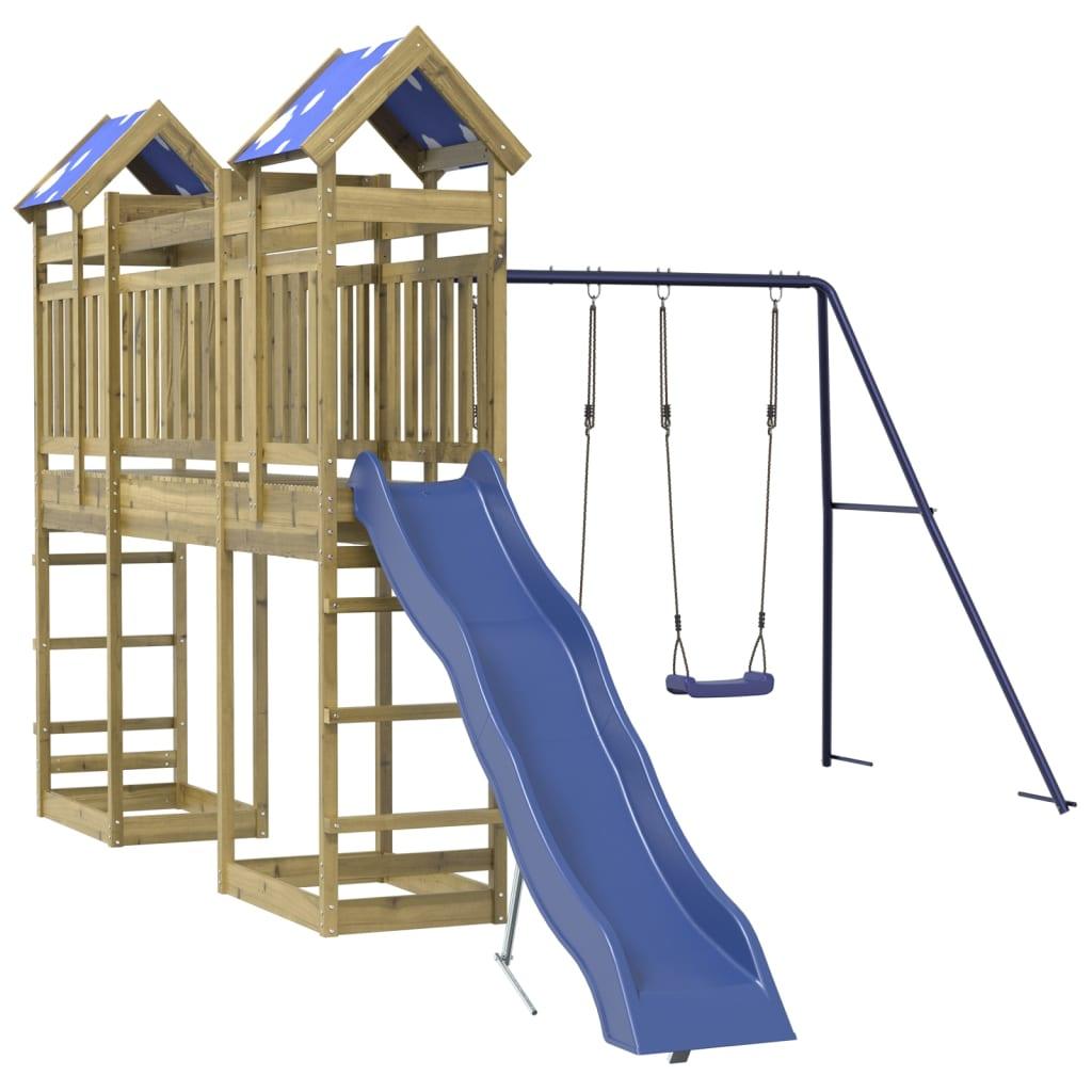 Outdoor Playset Impregnated Wood Pine