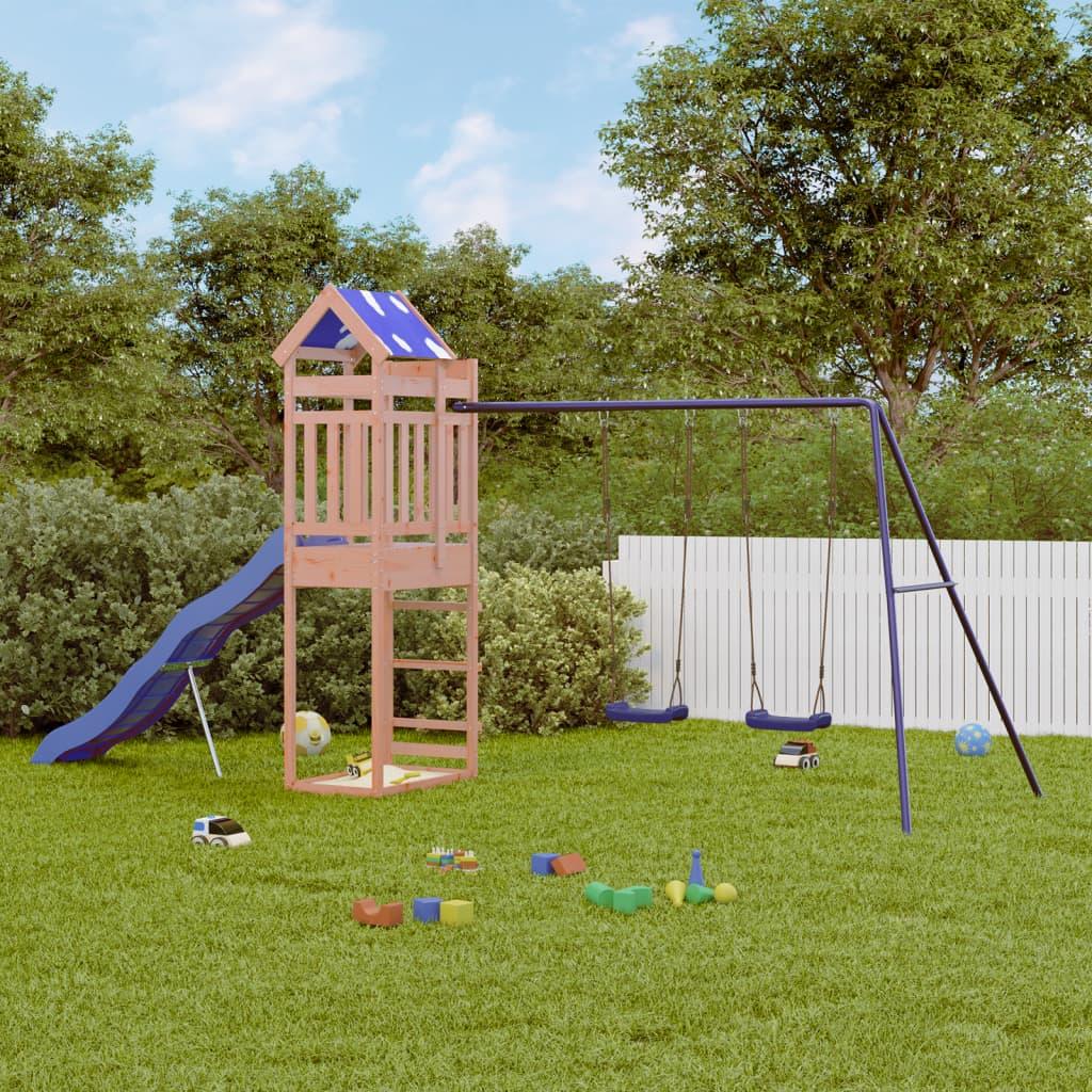 Outdoor Playset Solid Wood Pine