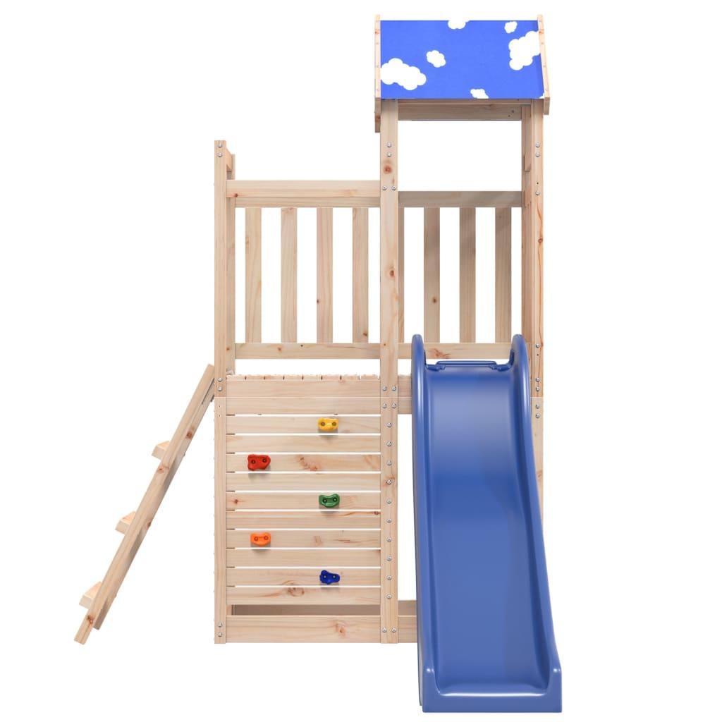 Outdoor Playset Solid Wood Pine