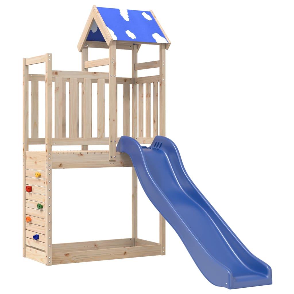 Outdoor Playset Solid Wood Pine