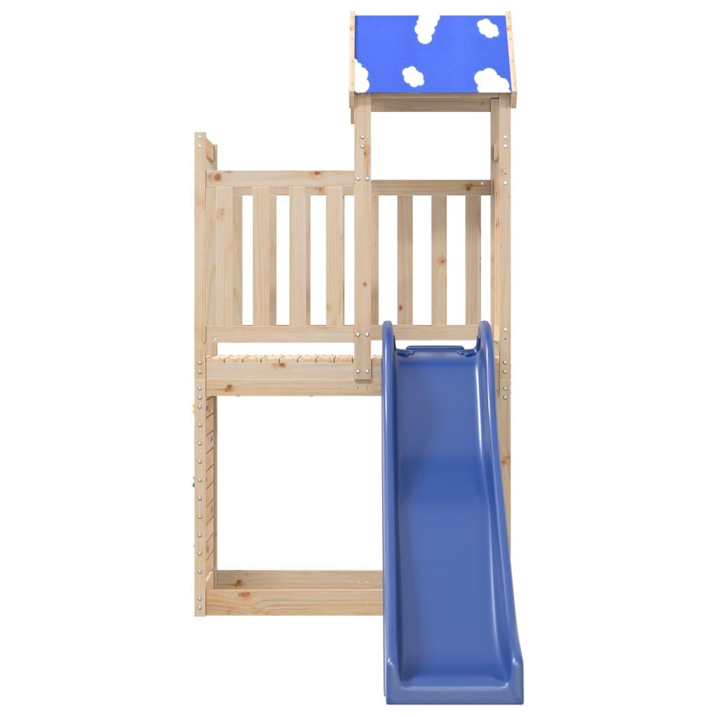 Outdoor Playset Solid Wood Pine