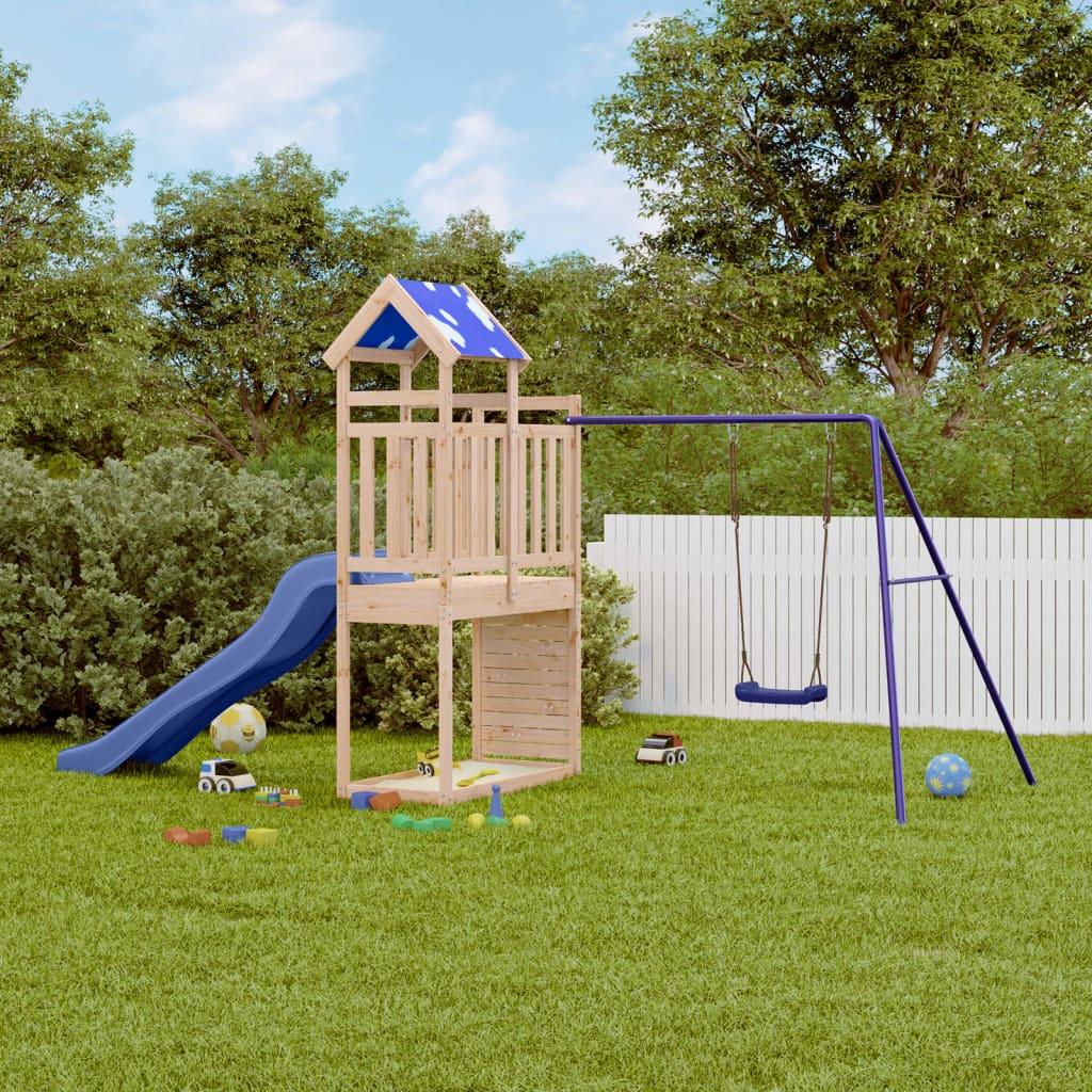 Outdoor Playset Solid Wood Douglas