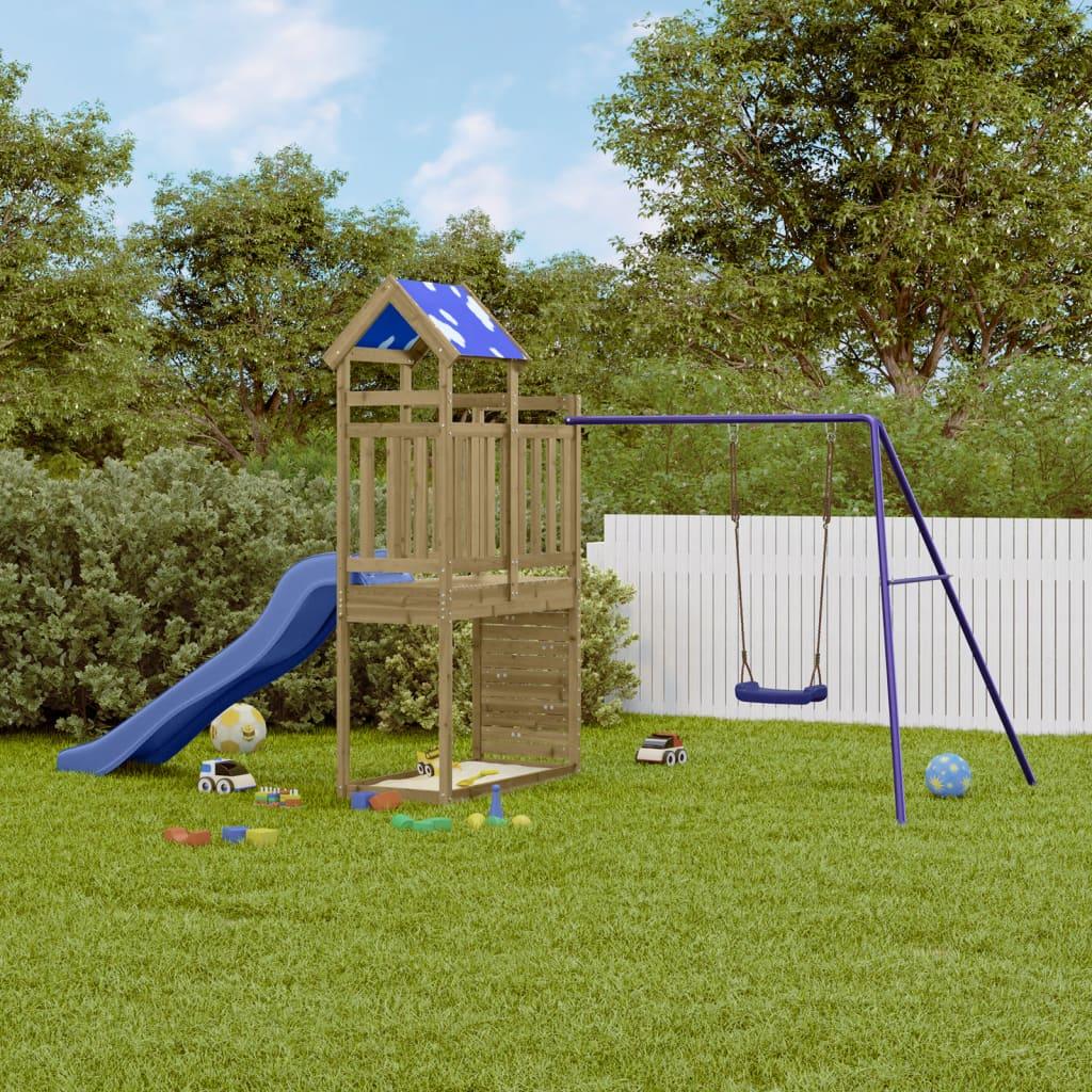 Outdoor Playset Solid Wood Douglas