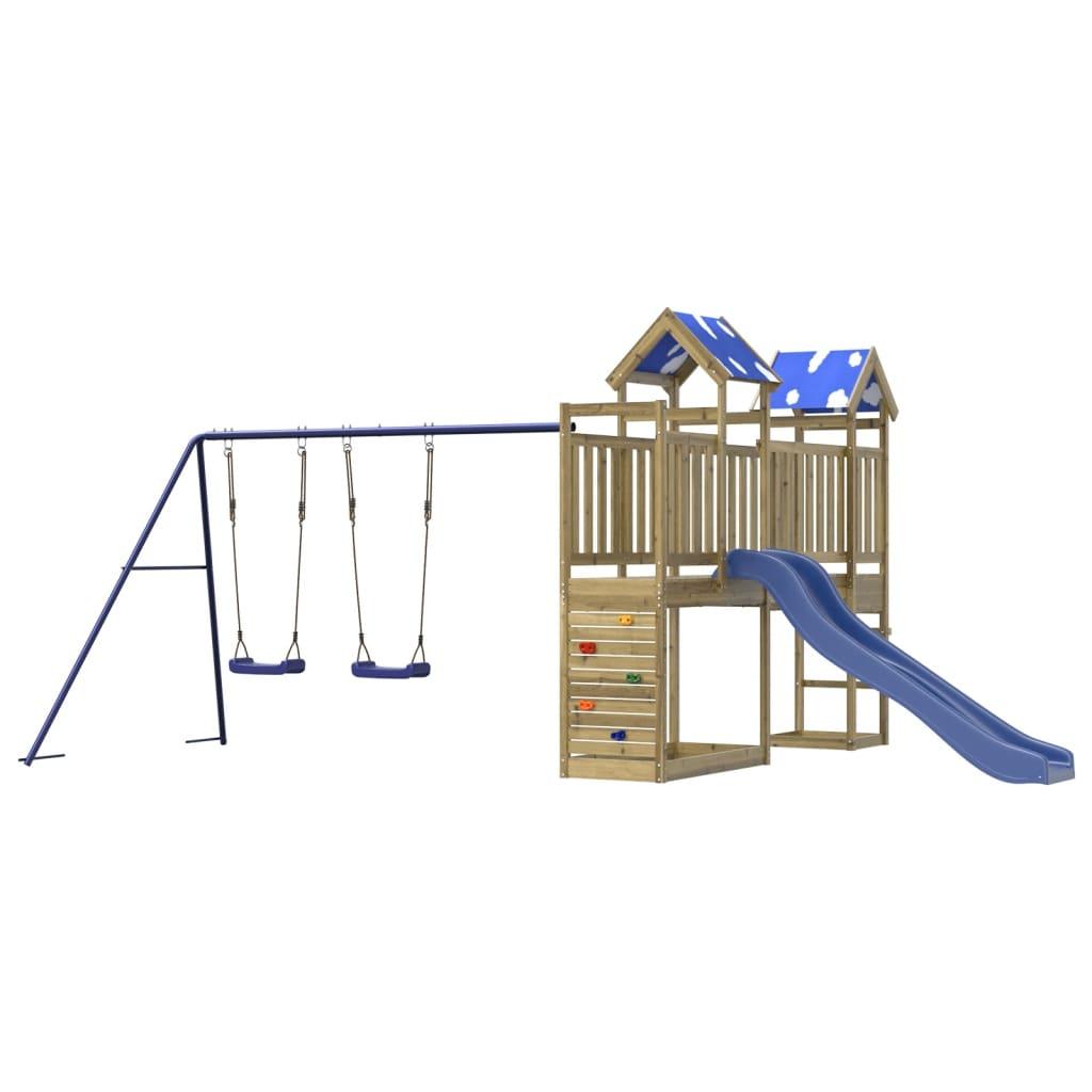 Outdoor Playset Impregnated Wood Pine