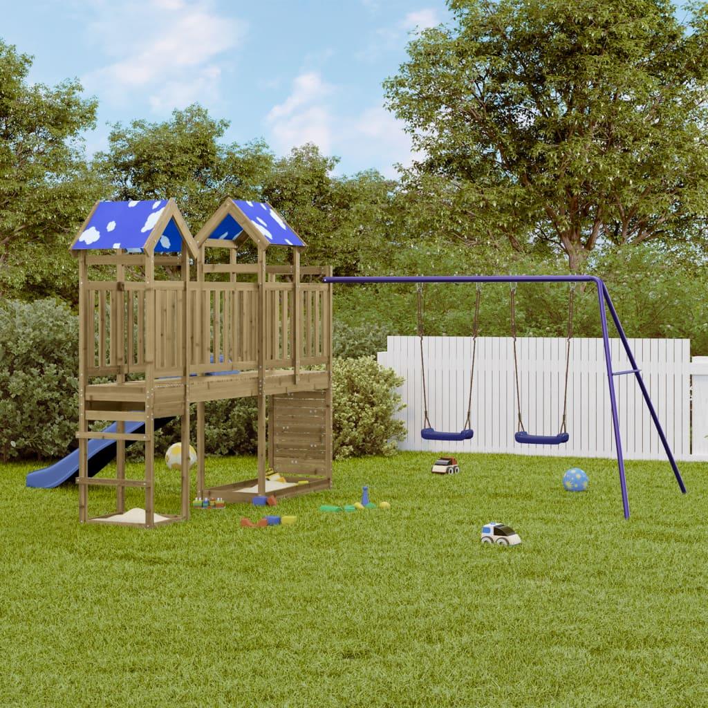 Outdoor Playset Impregnated Wood Pine