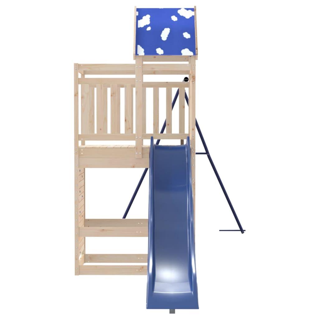 Outdoor Playset Solid Wood Pine