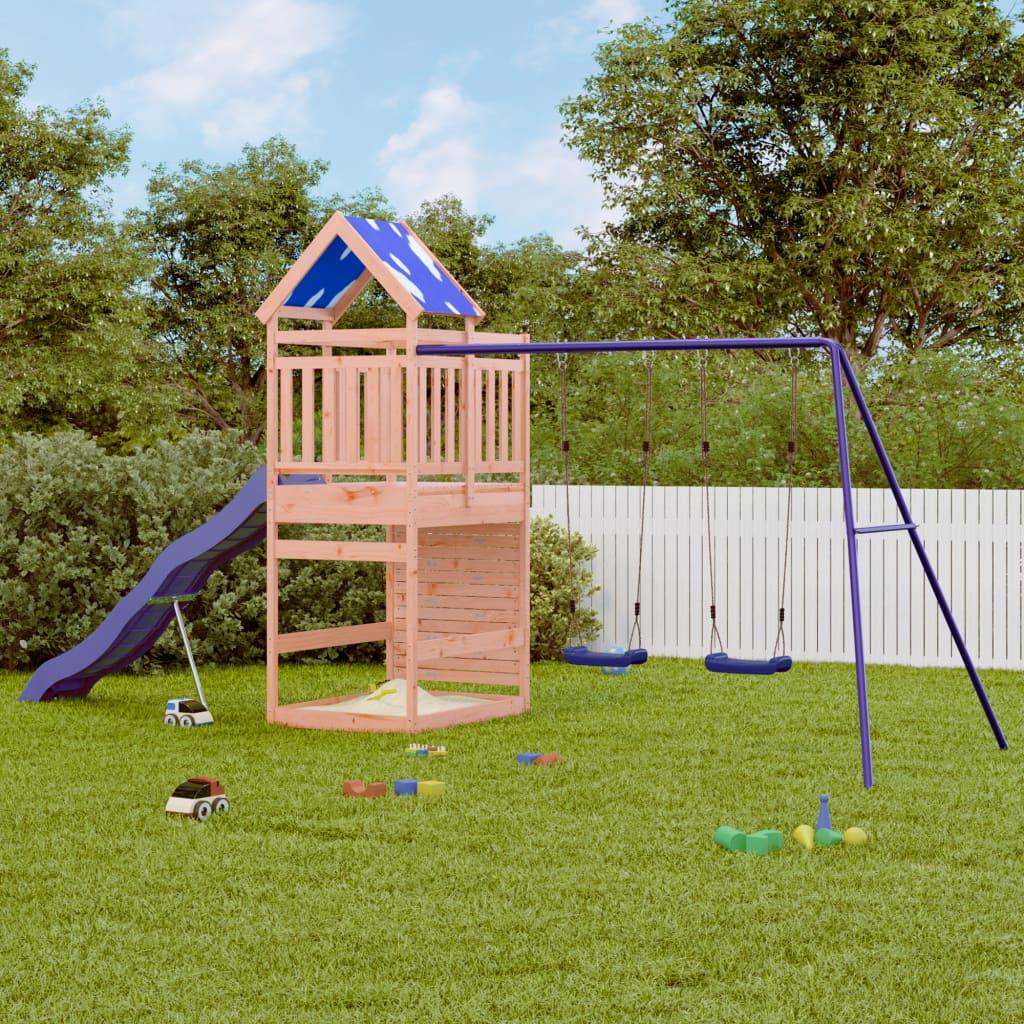 Outdoor Playset Solid Wood Pine