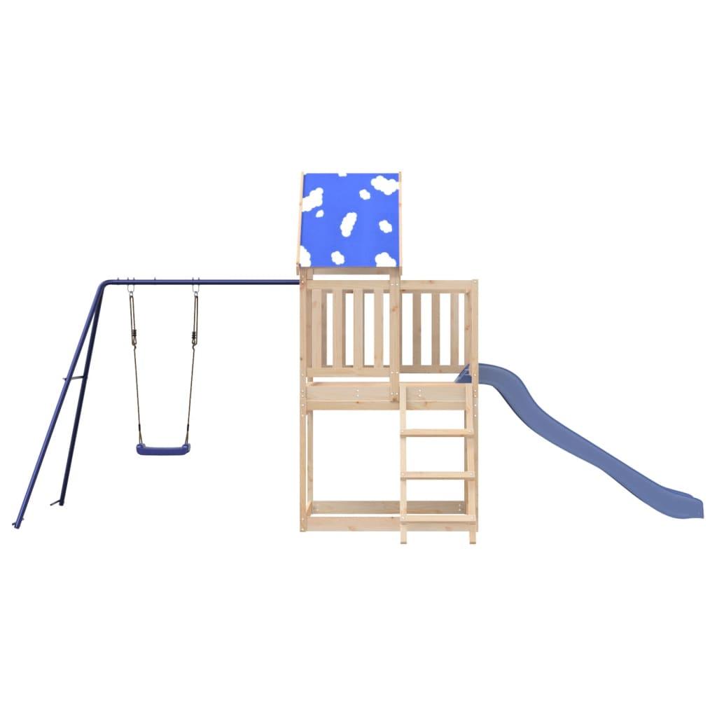 Outdoor Playset Solid Wood Pine