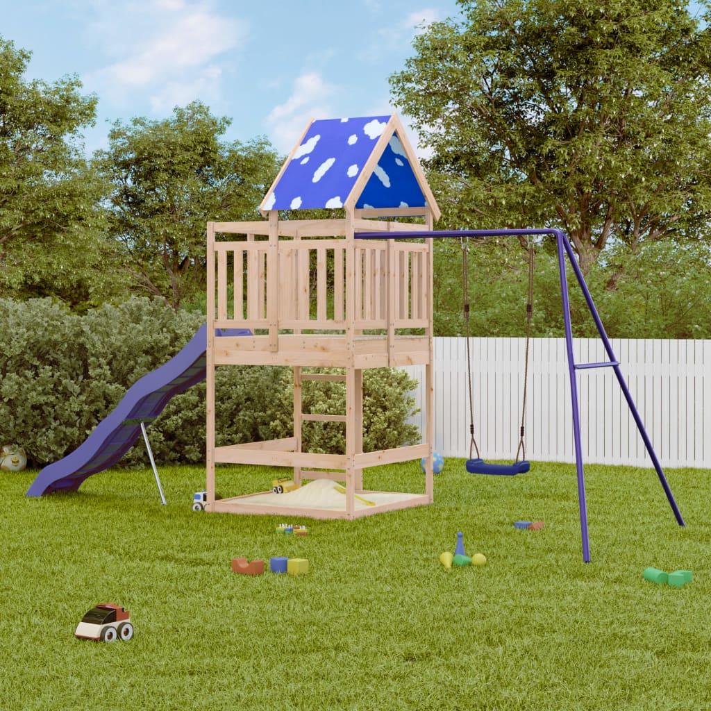 Outdoor Playset Solid Wood Douglas