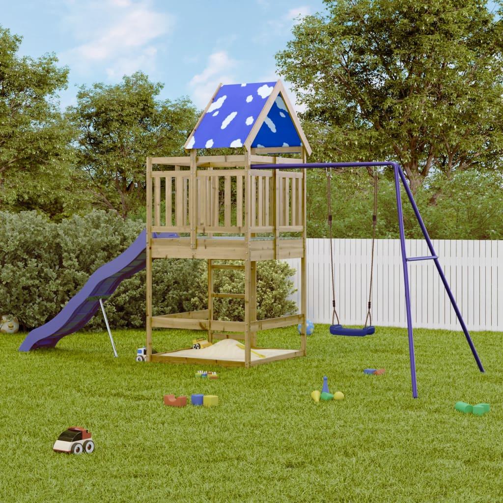 Outdoor Playset Solid Wood Douglas