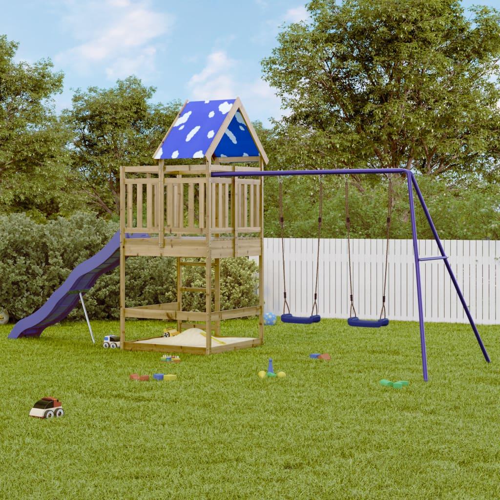 Outdoor Playset Solid Wood Douglas