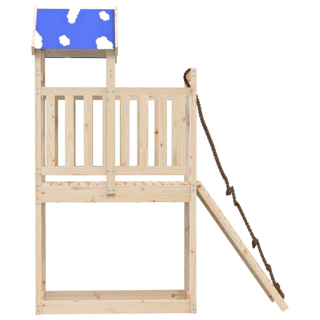 Outdoor Playset Solid Wood Pine