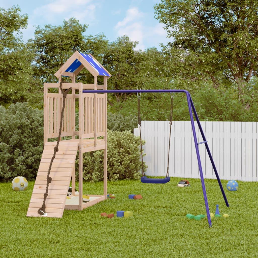 Outdoor Playset Solid Wood Douglas