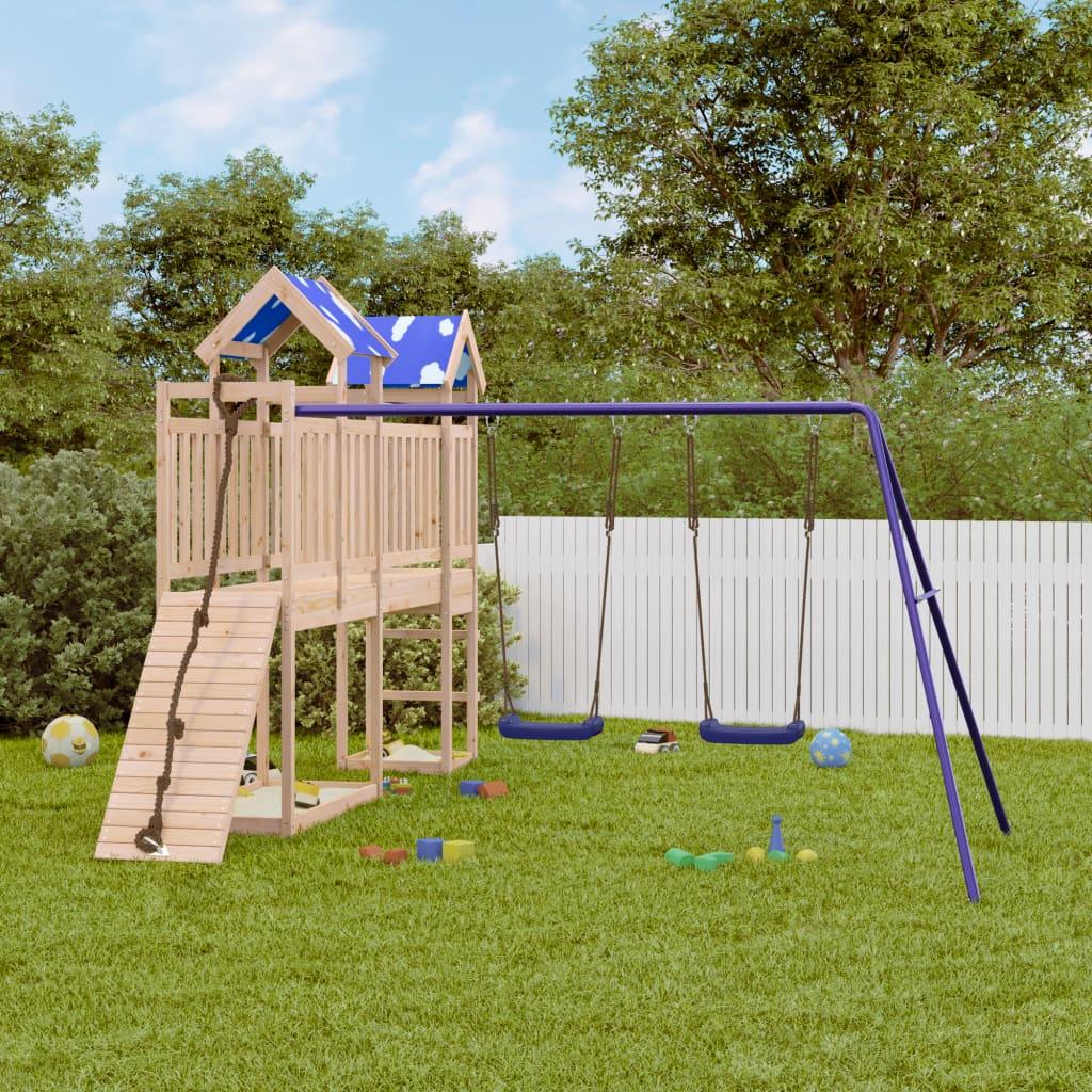 Outdoor Playset Solid Wood Douglas