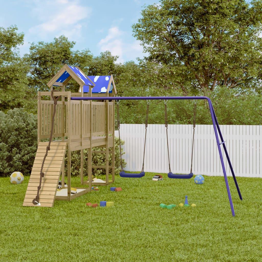 Outdoor Playset Solid Wood Douglas