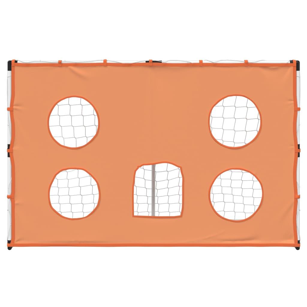 Kids' Football Goal With Targeting Mat And Ball 182X62X118 Cm