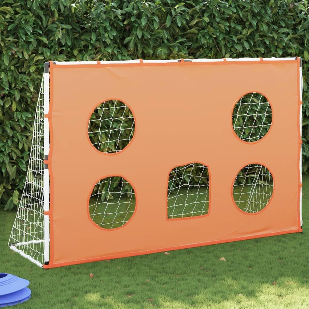 Kids' Football Goal With Targeting Mat And Ball 182X62X118 Cm