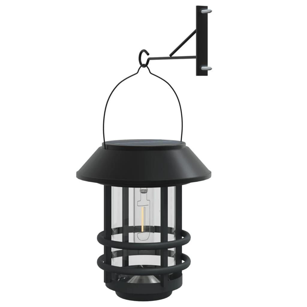 Solar Outdoor Wall Lanterns 4 Pcs