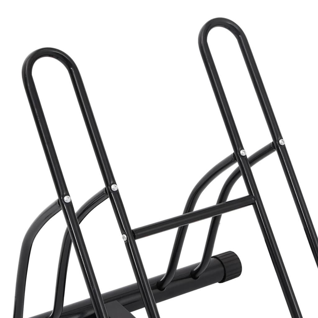 Bicycle Stand For 2 Bikes Floor Freestanding Steel