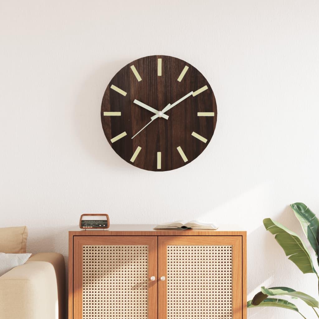 Wall Clock Ø30 Cm Engineered Wood