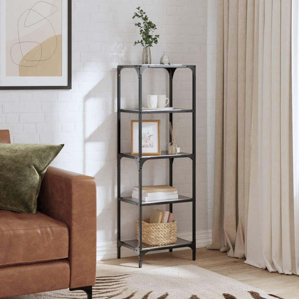 Storage Rack With Glass Top Steel