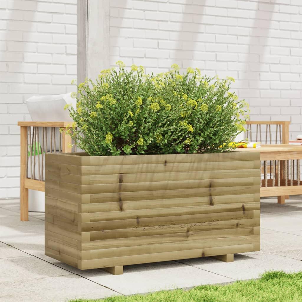 Garden Planter 90X40X49.5 Cm Impregnated Wood Pine