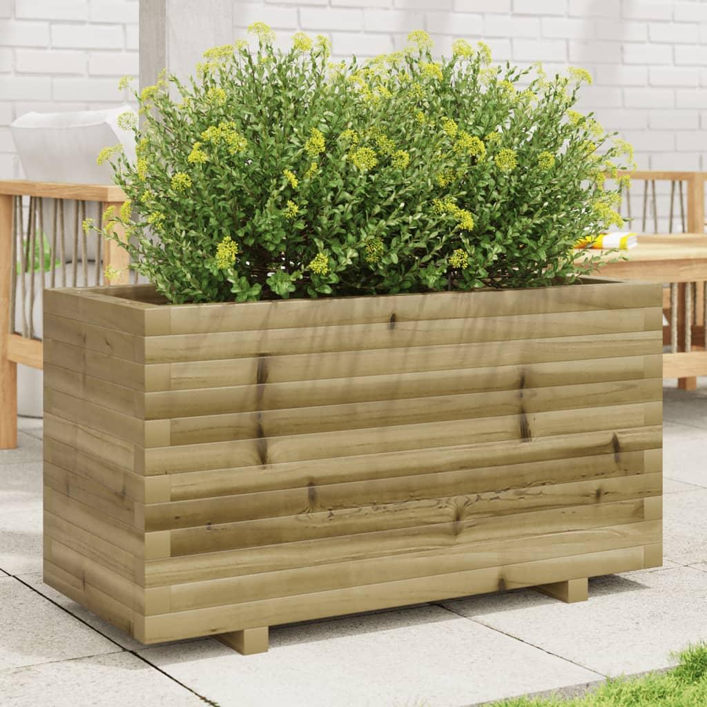 Garden Planter 90X40X49.5 Cm Impregnated Wood Pine