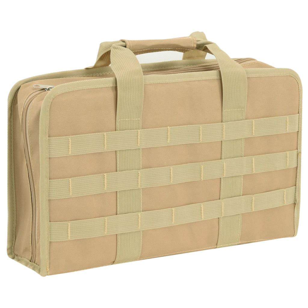 Pistol Bag Khaki 40X24X10 Cm Oxford Fabric