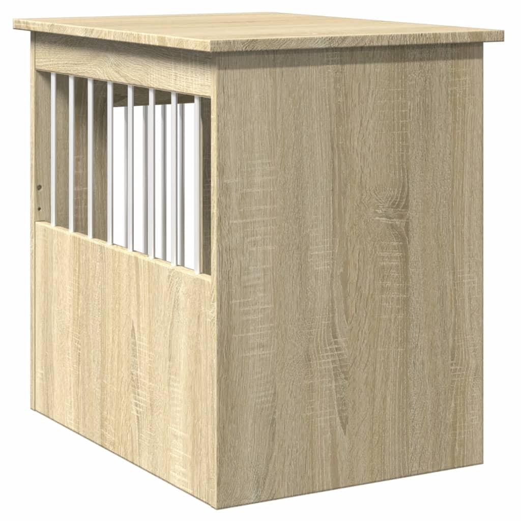 Trendyproduct.co.uk Dog Crate Furniture Sonoma Oak 45X62X59 Cm Engineered Wood vidaXL Animals & Pet Supplies Animals & Pet Supplies > Pet Supplies > Dog Supplies > Dog Houses Brown Dog Houses Dog Supplies parcel Pet Supplies vidaXL