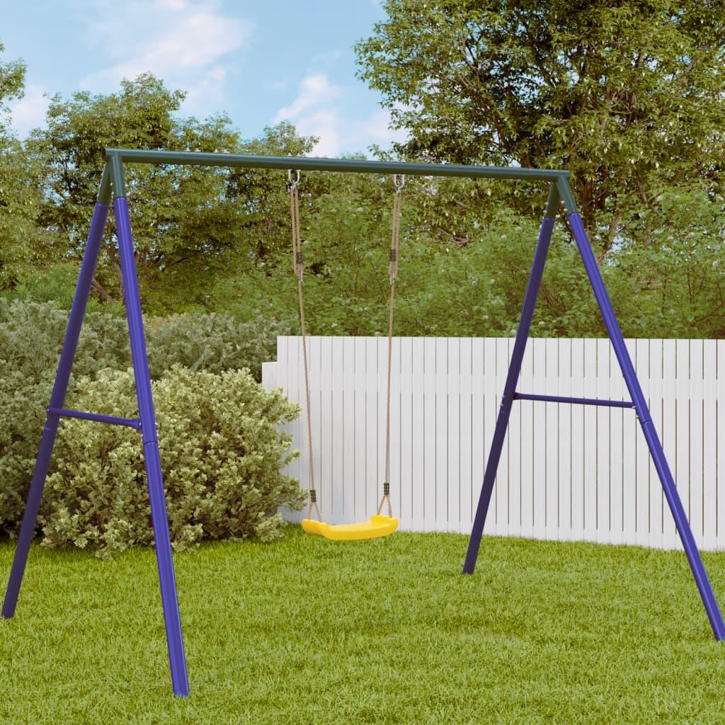 Outdoor Swing Seat For Kids Single With Adjustable Rope